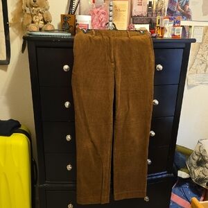 GAP Thick Rich Carmel Curdory Slacks